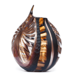 Italian glass vase - IMPULSO