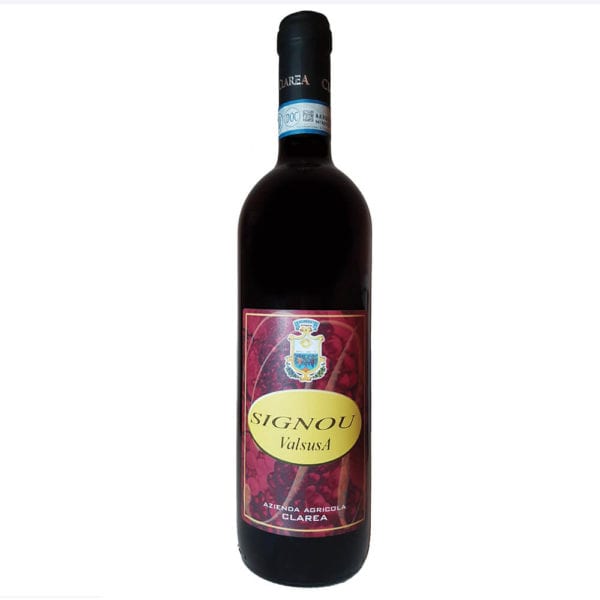 Ruby red wine , Valsusa DOC "Signou"