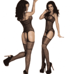 Catsuit with Garter Belt