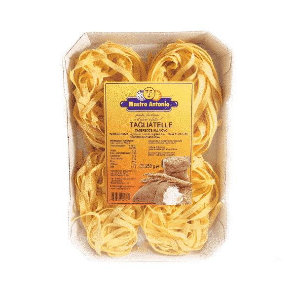 Dried egg Tagliatelle 250 gr, Italian dry pasta