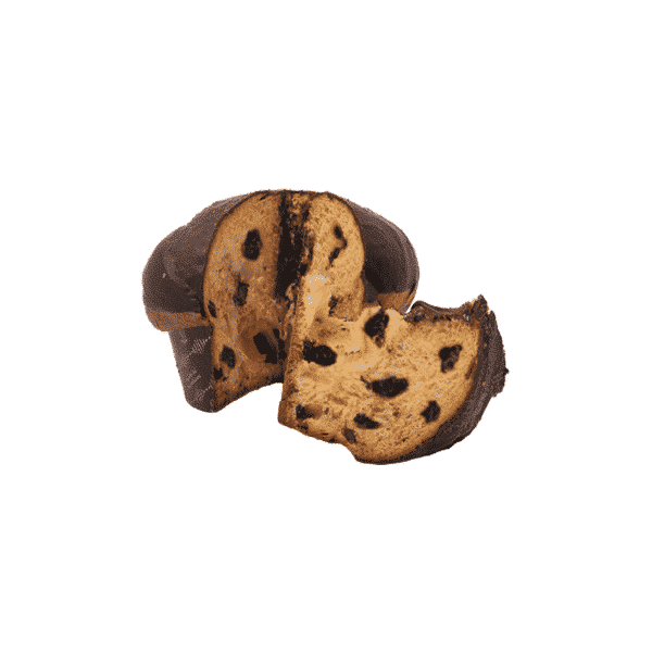 Panettone with pure dark chocolate from 750gr.