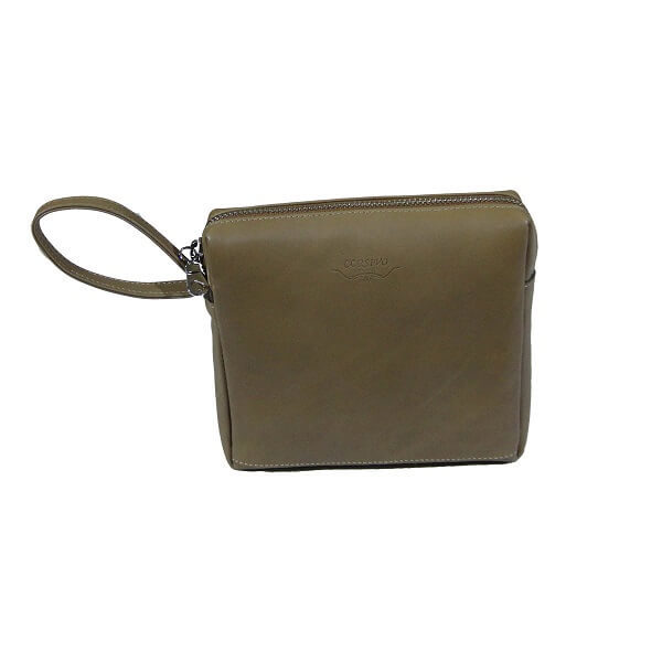 Small men’s leather clutch bag – Ted line