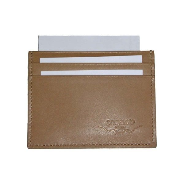 Leather credit card holder - Fiorentino line