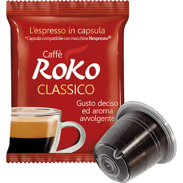 Classic coffee nespresso capsules