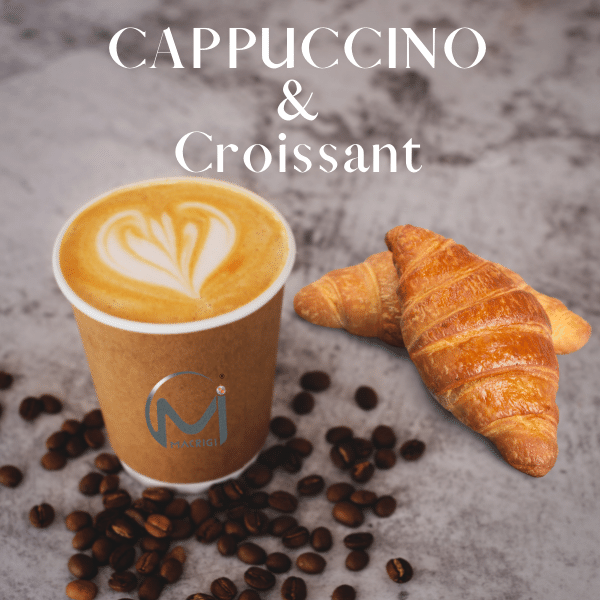 Cappuccino Napoletano & Croissant