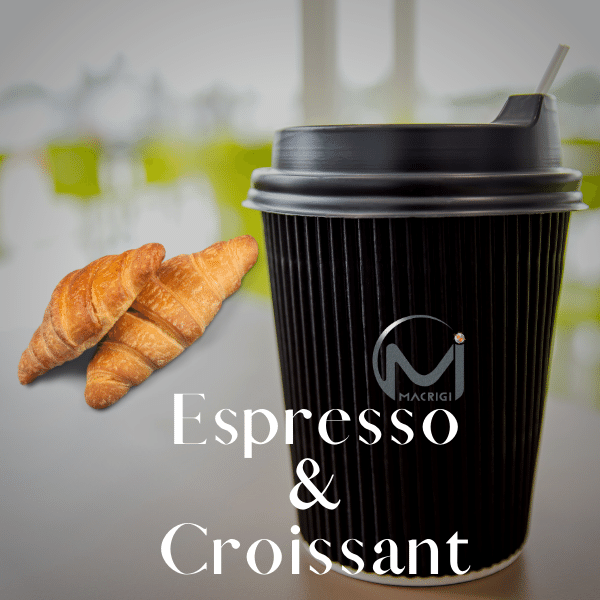 Espresso Napoletano & Croissant