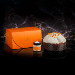 Orange panettone with white chocolate - 1kg