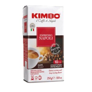 Neapolitan Coffee Ground for Moka "Brand Kimbo" 250g