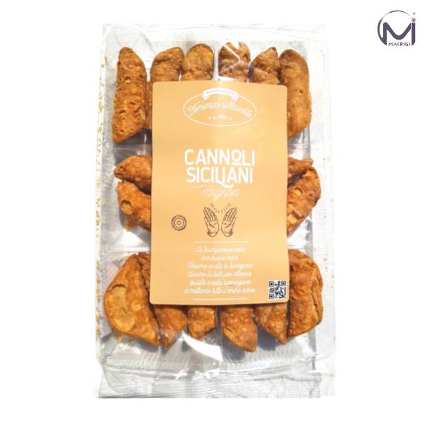 Sicilian Cannoli Wafer 2 Sicilian Small Cannoli Cialda Wafer