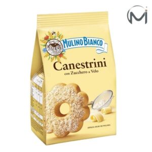 Canestrini Mulino bianco Packaged cookies with powdered sugar
