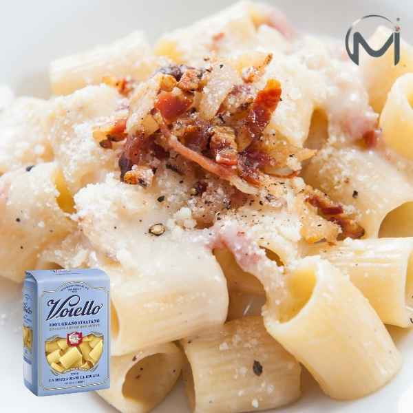 Mezze maniche Voiello Mezze maniche Voiello box 500g for Carbonara